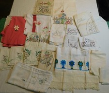 Vtg lot cotton for sale  USA