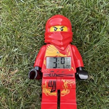 Lego- Ninjago- Despertador Digital Vermelho 9” de Altura Testado comprar usado  Enviando para Brazil
