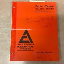 Allis chalmers acc for sale  Sugar Grove