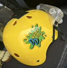 Capacete de skate vintage década de 1980 anos 90 Nickelodeon Double Dare TV Game Show, usado comprar usado Capacete de skate vintage década de 1980 anos 90 Nickelodeon Double Dare TV Game Show, usado comprar usado  Enviando para Brazil