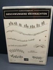Stampin stempelset geschwungen gebraucht kaufen  Burglengenfeld