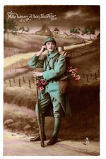 Cpa guerre carte d'occasion  Agay