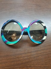 Óculos de sol vintage Emilio Pucci, década de 1960, redondo Vivara, QUEBRADO APENAS PARA EXIBIÇÃO comprar usado  Enviando para Brazil