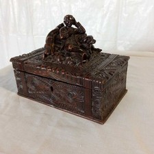 Scatola legno intagliato usato  Cambiago