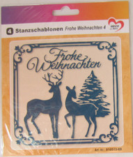 Stanzschablonen rehe tanne gebraucht kaufen  Elmenhorst