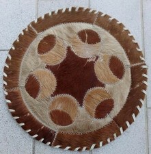 Tappeto patchwork pelle usato  Lecco
