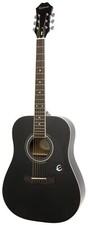 Black acoustic epiphone for sale  MANCHESTER