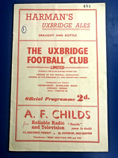 1950 uxbridge football for sale  BRIDGWATER