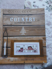 Livre broderie country d'occasion  Saumur