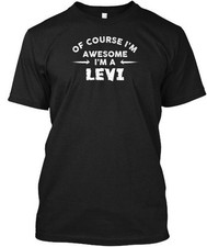 Camiseta Levi Family Name feita nos EUA tamanho P a 5XL, usado comprar usado  Enviando para Brazil