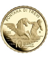 Euro fontana trevi usato  Lecce