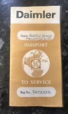 Daimler passport service for sale  OKEHAMPTON