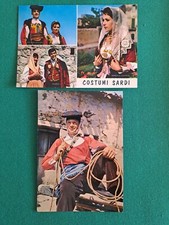 Coppia cartoline sardegna usato  Albenga