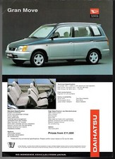 Daihatsu gran move for sale  UK
