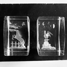 Laser etched crystal for sale  BIGGLESWADE