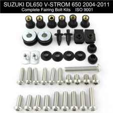 Kit de parafusos de carenagem de capota de aço inoxidável compatível com Suzuki DL650 V-Strom 650 2004-2011, usado comprar usado  Enviando para Brazil