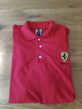 Ferrari poloshirt rot gebraucht kaufen  Bergisch Gladbach