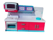 Cozinha Shopkins Chef Club com microondas giratório fogão forno armários gavetas comprar usado  Enviando para Brazil