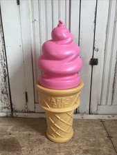 Molde de sopro gigante plástico sorvete cone redemoinho morango seguro copo T display 26"" comprar usado  Enviando para Brazil