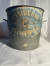 Lessiveuse ancienne zinc d'occasion  Fougerolles-du-Plessis