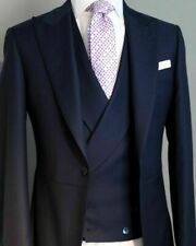 Ternos masculinos de negócios ajuste regular smoking formal noivo terno de casamento blazer sob medida comprar usado  Enviando para Brazil