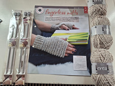 Knitting kit fingerless for sale  BRENTWOOD