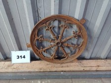 Verziertes rundes gussfenster gebraucht kaufen  Heide