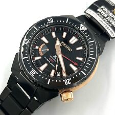 Seiko Prospex mergulhador 200m Spring Drive GMT preto titânio 44mm - SBDB018 - comprar usado  Enviando para Brazil