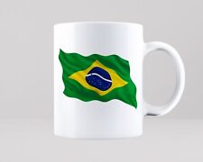 Brazil flag mug for sale  ENFIELD