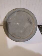 Usado, Tampa de freezer bola de zinco vintage 3 1/2" tampa apenas parafuso na boca larga comprar usado  Enviando para Brazil