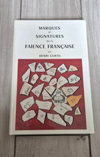 Marques signatures faïence d'occasion  Créteil
