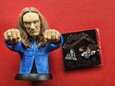 RARO NOVO Cliff Burton 4.fans.figurines Busto de Punhos #34 de 200 com Conjunto de Pin Penhasco comprar usado  Enviando para Brazil