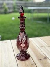 Antique egermann ruby for sale  Ames