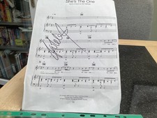 robbie williams autograph for sale robbie williams autograph for sale SPALDING
