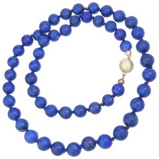 Kette einreihig lapislazuli gebraucht kaufen  Münster