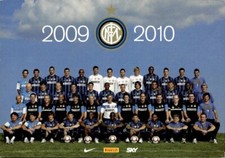 Cartolina promocard squadra usato  Italia