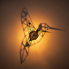 Wandlampe 053 lasercut gebraucht kaufen  Berlin