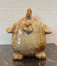 Estatueta extravagante de galo/galinha de cerâmica – Cerâmica vitrificada - Fazenda comprar usado  Enviando para Brazil