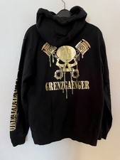 Grenzgänger hoodie goldenem gebraucht kaufen  München