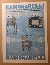 Radiomarelli pubblicità vinta usato  Trento