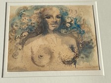Aquarell frau mädchen gebraucht kaufen  Paderborn