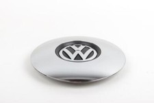 Tampa de cubo central de roda genuína cromada preta Heritage VW Beetle 2012- comprar usado  Enviando para Brazil