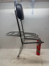 Chrome back rest for sale  NEWPORT