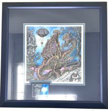 Modernism psychedelic framed for sale  Corydon