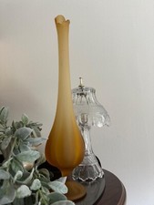 amber swung glass vase for sale amber swung glass vase for sale West Bend