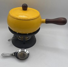 Retro yellow fondue for sale  Shelburne Falls