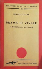 Brama di vivere, il romanzo di Van Gogh, używany na sprzedaż  Wysyłka do Poland
