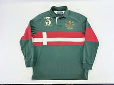 Camisa polo Ralph Lauren (ajuste personalizado) equestre RLPC jóquei clube rugby tamanho G comprar usado  Enviando para Brazil