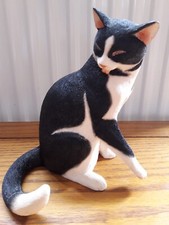 Cat licking ornament for sale  NORWICH