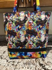 Bolsa tote personalizada Beetlejuice Lydia Delia reutilizável lavável na máquina bolsa de 4 bolsos comprar usado  Enviando para Brazil